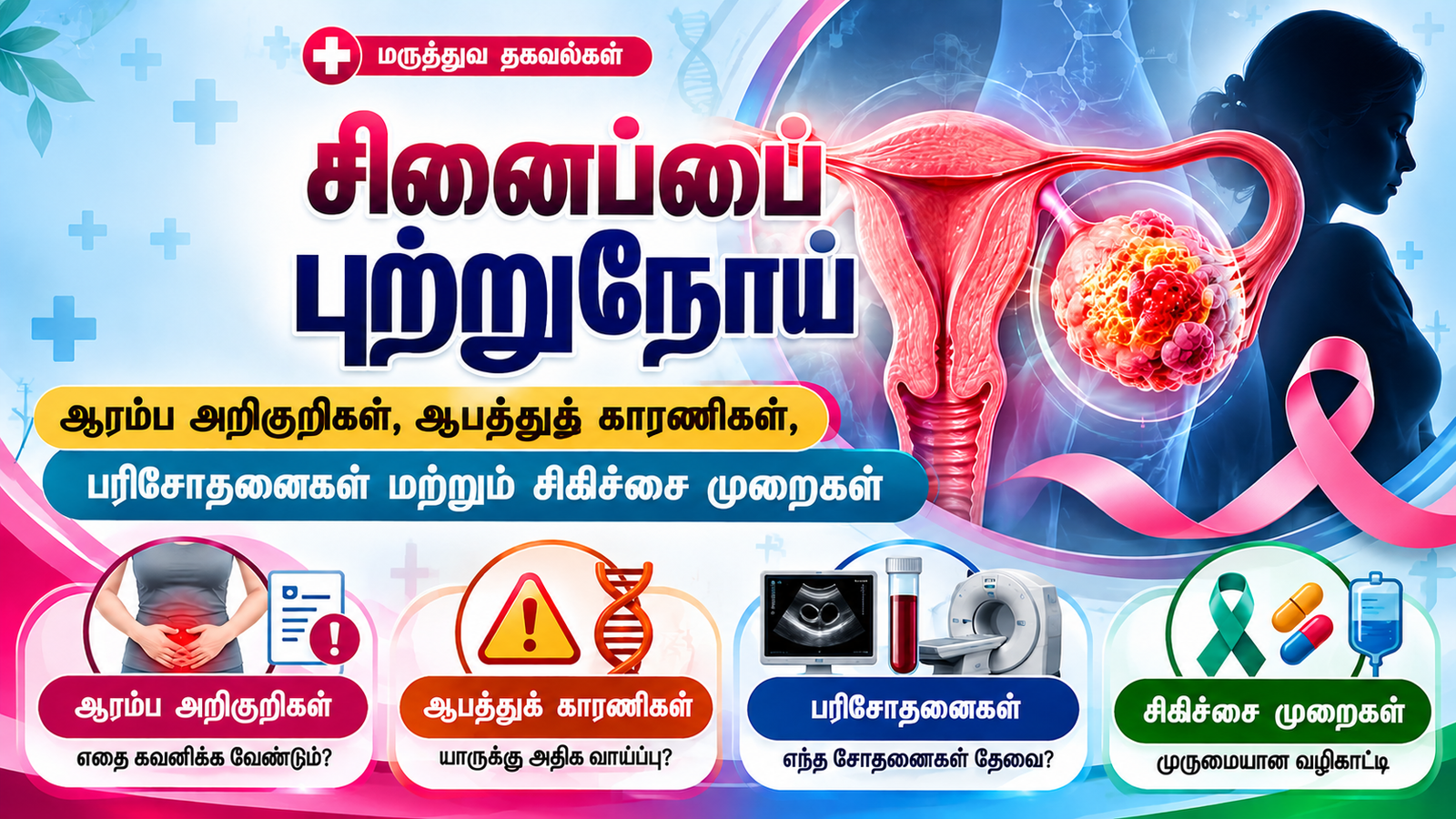 பெண்கள் கவனிக்க வேண்டிய சினைப்பைப் புற்றுநோய் அறிகுறிகள்! எப்போது மருத்துவரை அணுக வேண்டும்?